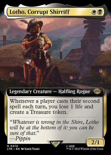 Lotho, Corrupt Shirriff (LTR) (Extended Art) (#370)