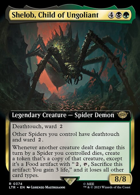 Shelob, Child of Ungoliant (LTR) (Extended Art) (#374)
