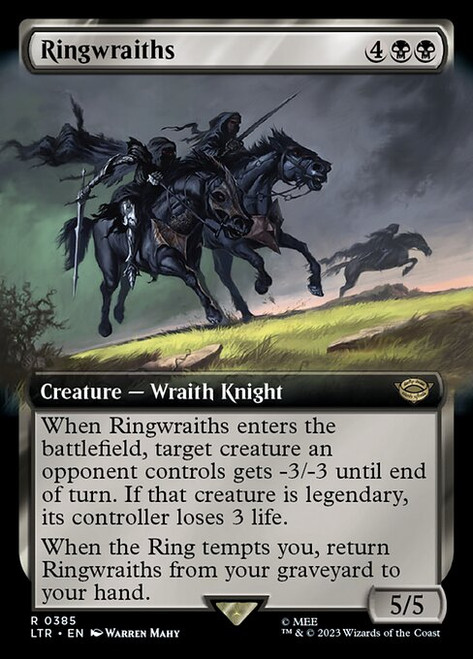Ringwraiths (LTR) (Extended Art) (#385)