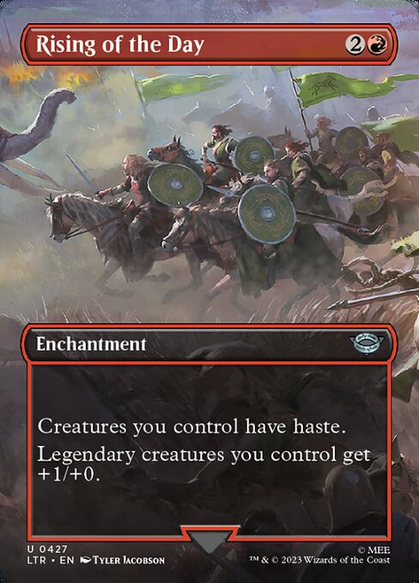 Rising of the Day (LTR) (Foil) (Borderless) (#427)