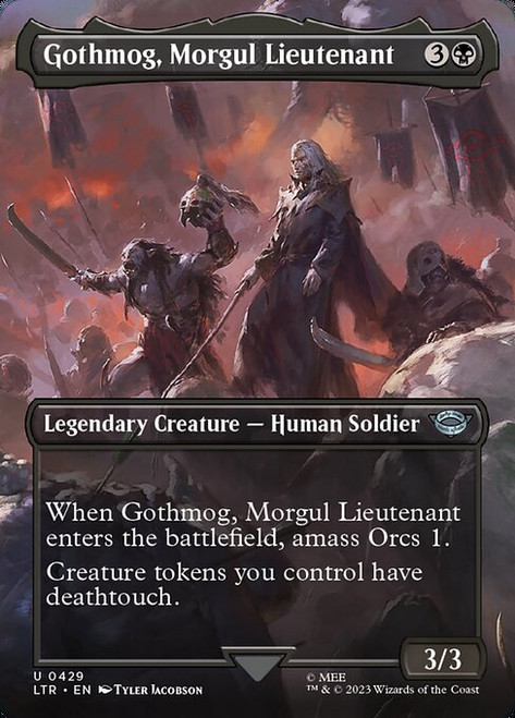 Gothmog, Morgul Lieutenant (LTR) (Borderless) (#429)