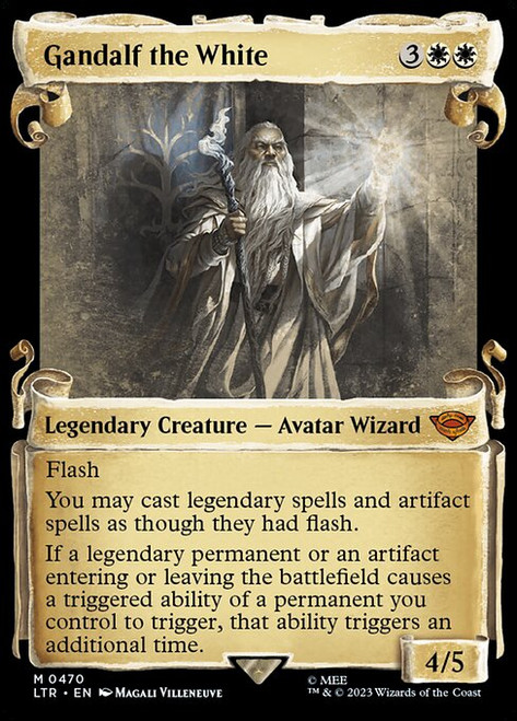 Gandalf the White (LTR) (Silver Foil) (Showcase) (#470)