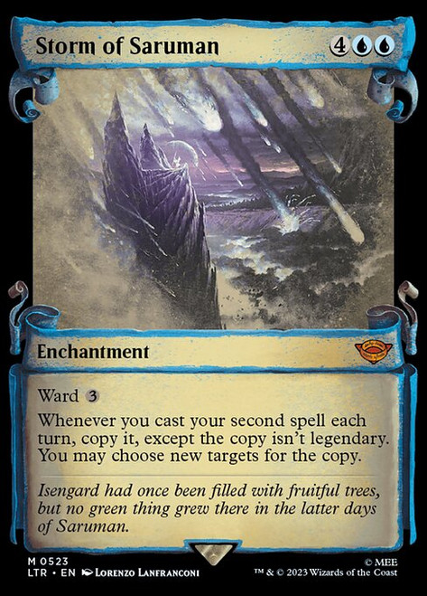 Storm of Saruman (LTR) (Silver Foil) (Showcase) (#523)