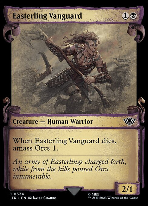 Easterling Vanguard (LTR) (Silver Foil) (Showcase) (#534)