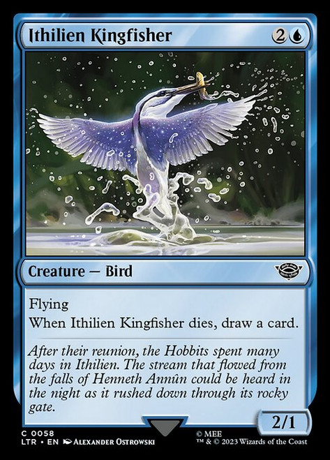 Ithilien Kingfisher (LTR) (Foil) (#58)