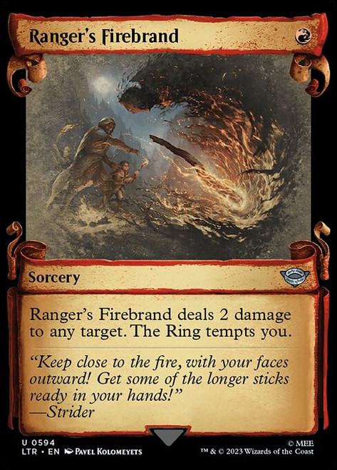 Ranger's Firebrand (LTR) (Silver Foil) (Showcase) (#594)