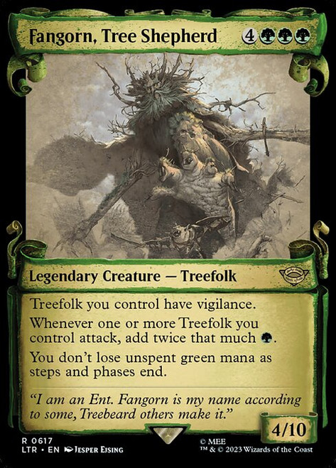 Fangorn, Tree Shepherd (LTR) (Silver Foil) (Showcase) (#617)