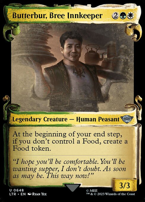 Butterbur, Bree Innkeeper (LTR) (Silver Foil) (Showcase) (#648)