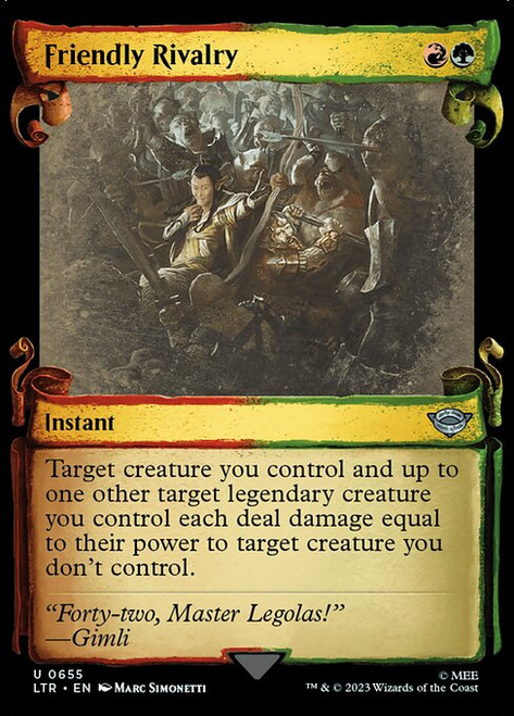 Friendly Rivalry (LTR) (Showcase) (#655)