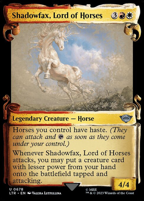 Shadowfax, Lord of Horses (LTR) (Silver Foil) (Showcase) (#678)