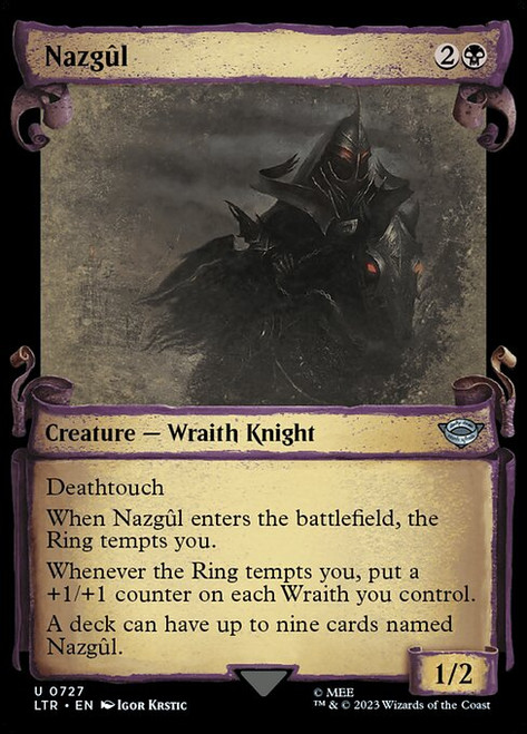 Nazgûl (LTR) (Silver Foil) (Showcase) (#727)