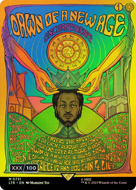 Dawn of a New Age (LTR) (Double Rainbow) (Full Art) (#731z)