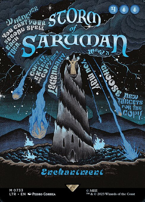 Storm of Saruman (LTR) (Full Art) (#733)