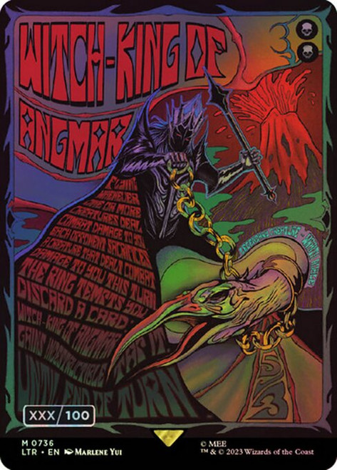 Witch-king of Angmar (LTR) (Double Rainbow) (Full Art) (#736z)