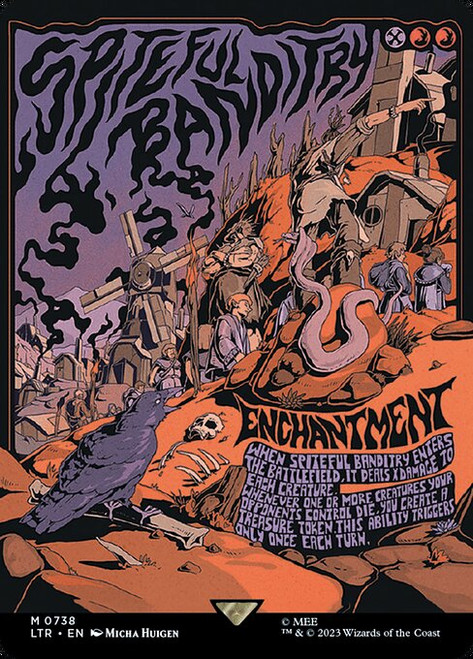 Spiteful Banditry (LTR) (Foil) (Full Art) (#738)