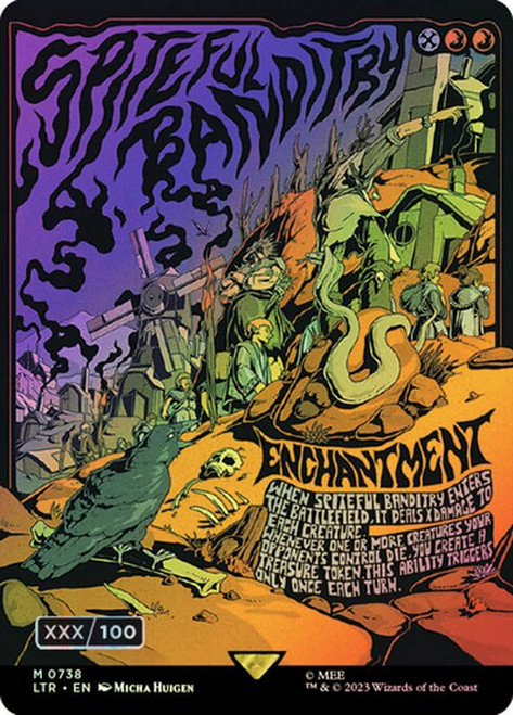 Spiteful Banditry (LTR) (Double Rainbow) (Full Art) (#738z)