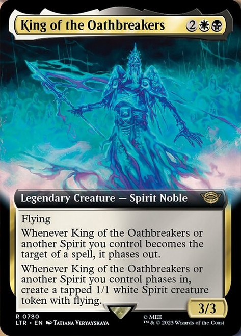 King of the Oathbreakers (LTR) (SurgeFoil) (Extended Art) (#780)
