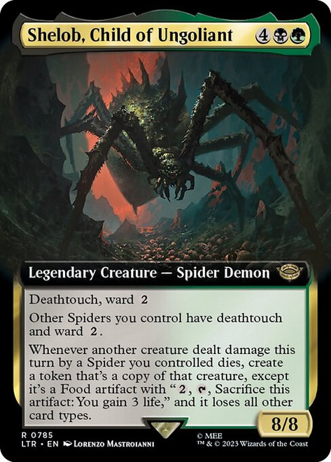 Shelob, Child of Ungoliant (LTR) (SurgeFoil) (Extended Art) (#785)