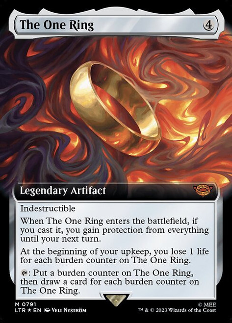 The One Ring (LTR) (SurgeFoil) (Extended Art) (#791)