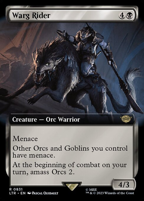 Warg Rider (LTR) (Extended Art) (#831)
