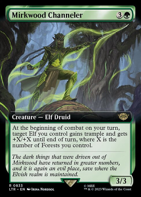 Mirkwood Channeler (LTR) (Extended Art) (#833)