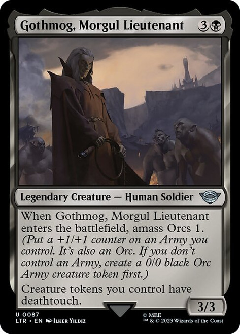 Gothmog, Morgul Lieutenant (LTR) (Foil) (#87)