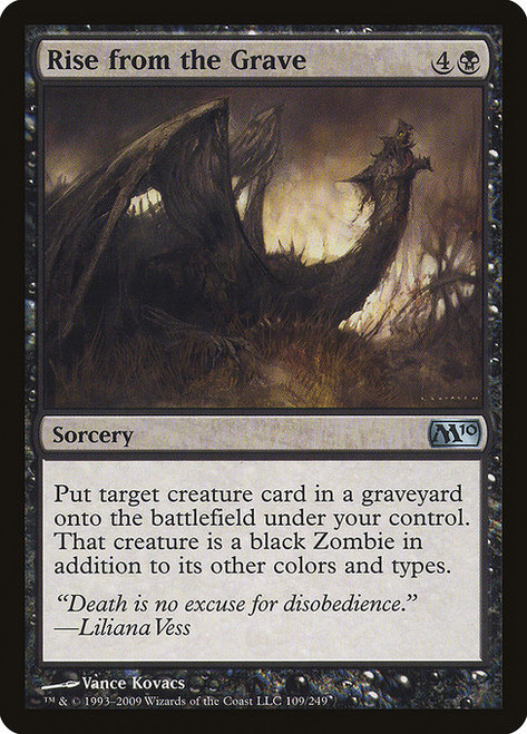Rise from the Grave (M10) (Foil) (#109)