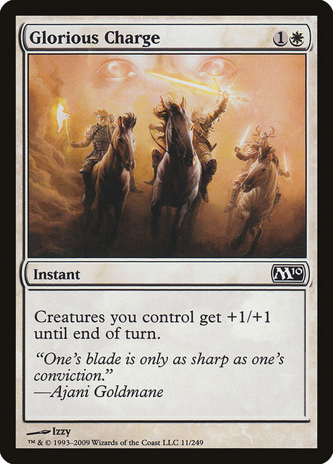 Glorious Charge (M10) (Foil) (#11)