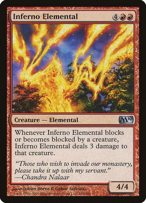 Inferno Elemental (M10) (Foil) (#142)