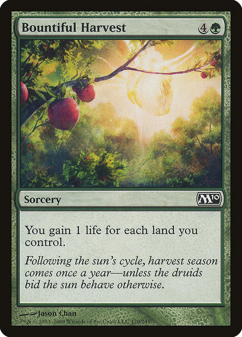 Bountiful Harvest (M10) (Foil) (#170)