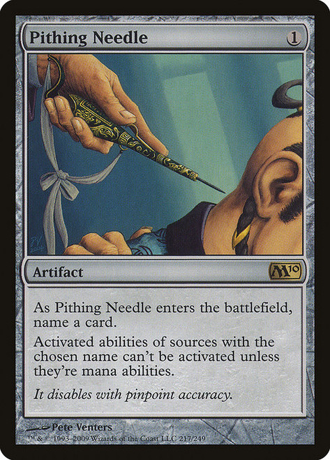 Pithing Needle (M10) (Foil) (#217)
