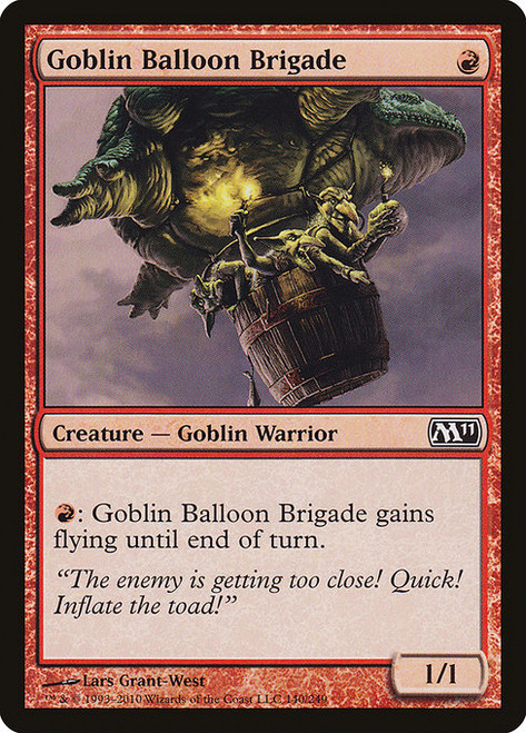 Goblin Balloon Brigade (M11) (Foil) (#140)