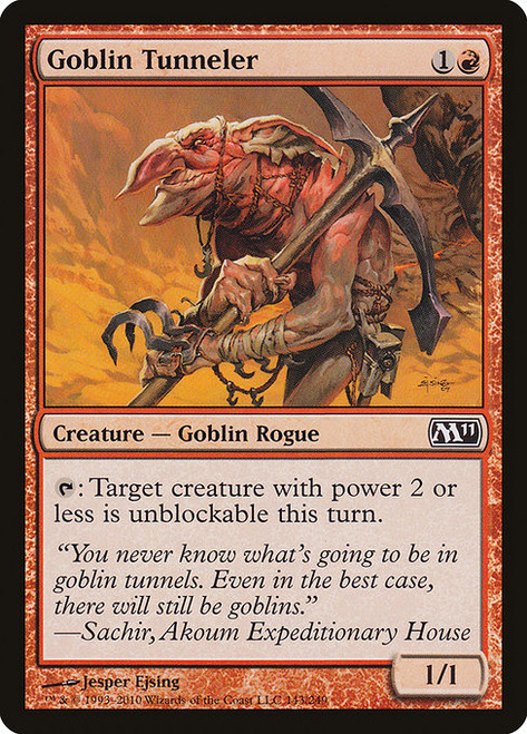 Goblin Tunneler (M11) (Foil) (#143)