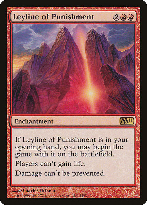 Leyline of Punishment (M11) (Foil) (#148)