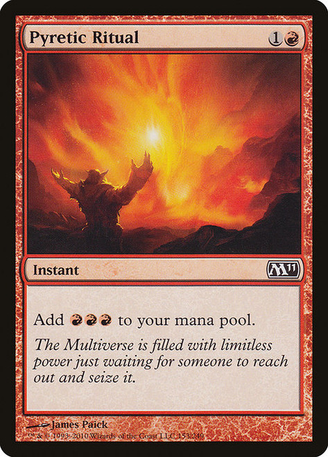Pyretic Ritual (M11) (Foil) (#153)