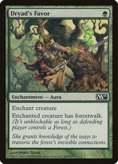 Dryad's Favor (M11) (Foil) (#169)
