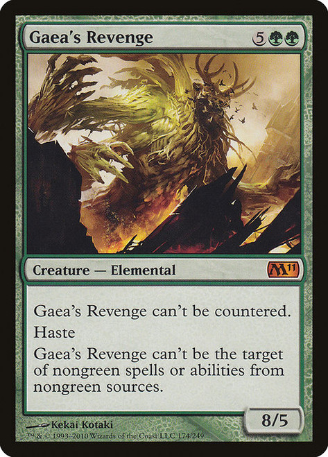 Gaea's Revenge (M11) (Foil) (#174)