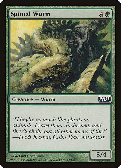 Spined Wurm (M11) (Foil) (#197)