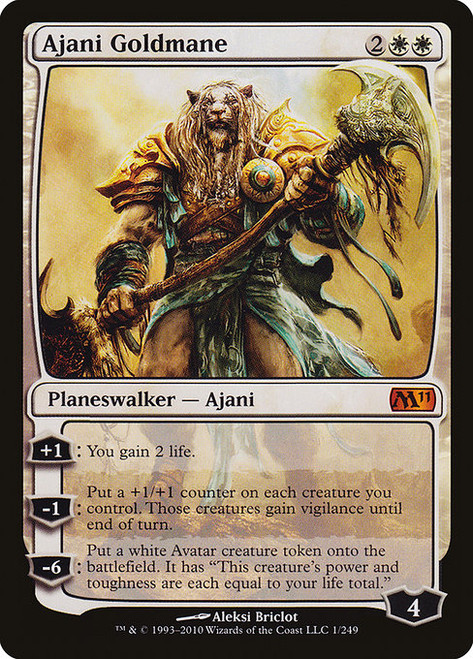 Ajani Goldmane (M11) (Foil) (#1)