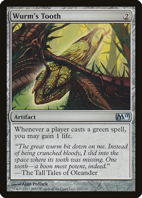 Wurm's Tooth (M11) (Foil) (#222)