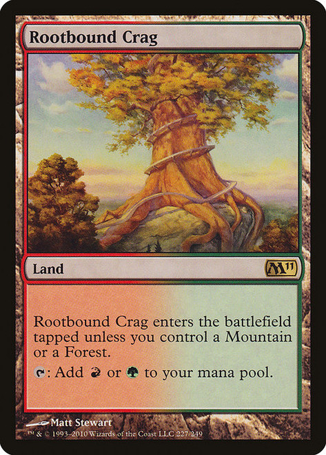 Rootbound Crag (M11) (Foil) (#227)