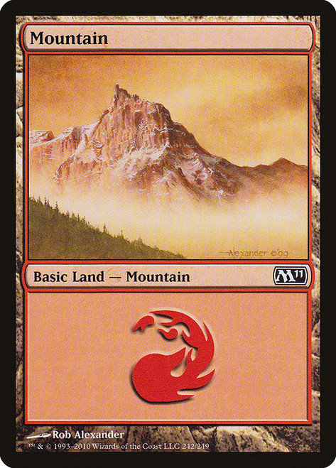 Mountain (M11) (Foil) (#242)