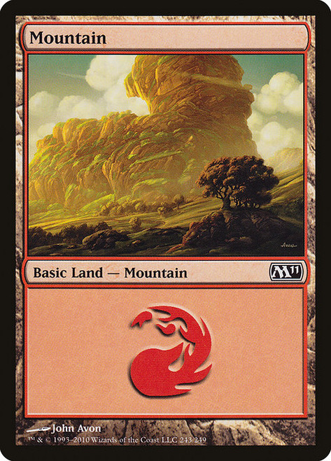 Mountain (M11) (Foil) (#243)