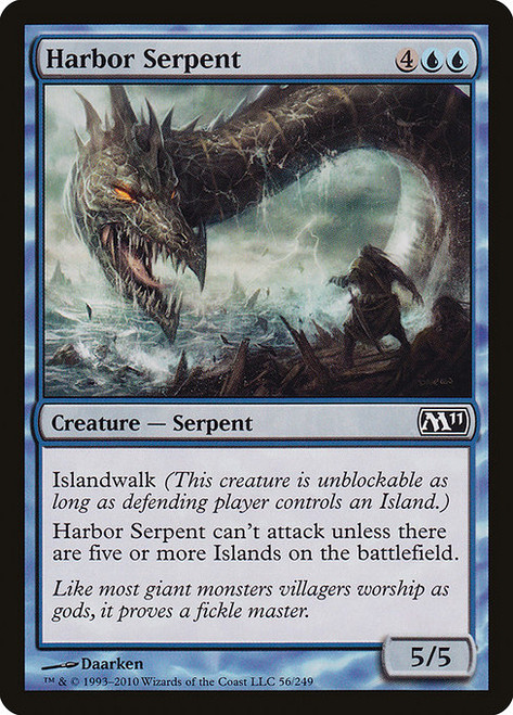 Harbor Serpent (M11) (Foil) (#56)