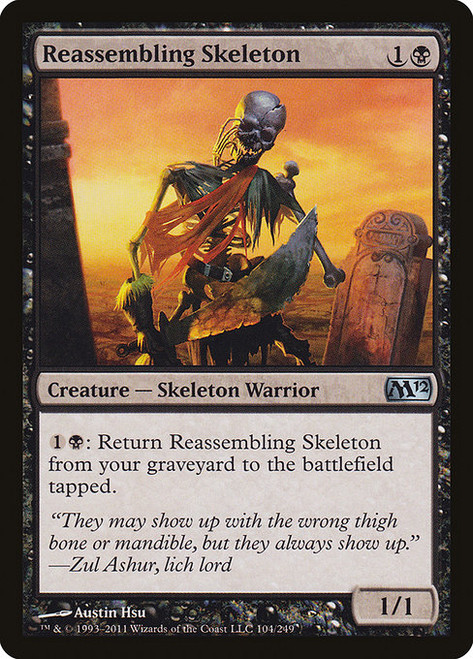 Reassembling Skeleton (M12) (Foil) (#104)