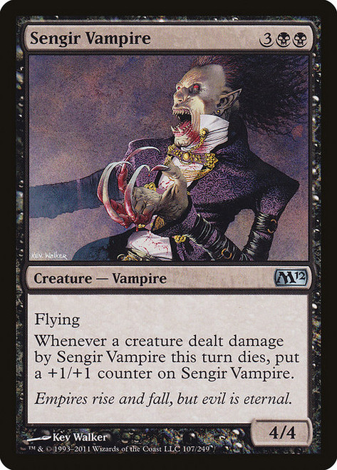 Sengir Vampire (M12) (Foil) (#107)