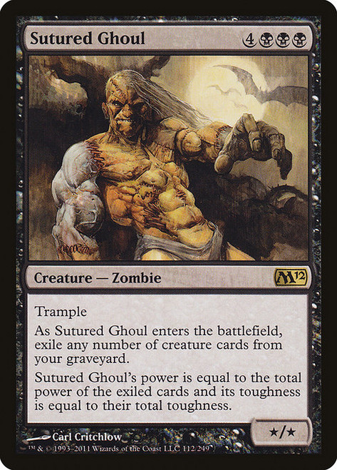 Sutured Ghoul (M12) (Foil) (#112)