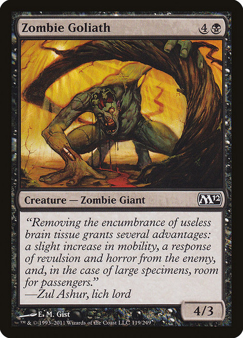 Zombie Goliath (M12) (Foil) (#119)