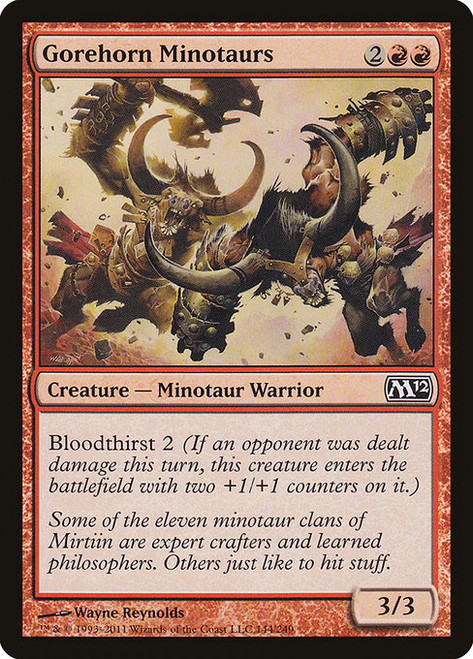 Gorehorn Minotaurs (M12) (Foil) (#144)