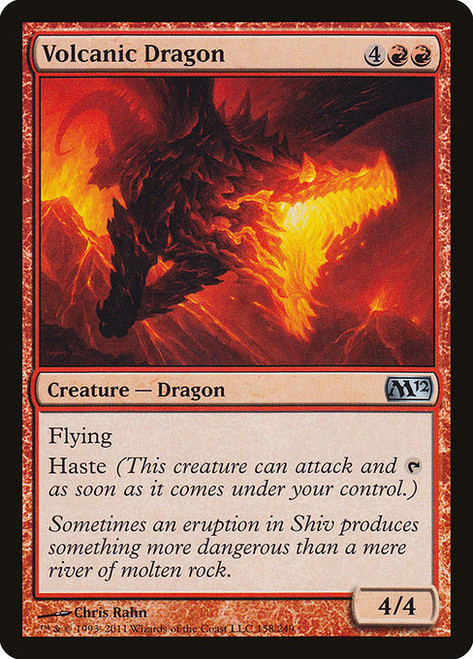 Volcanic Dragon (M12) (Foil) (#158)